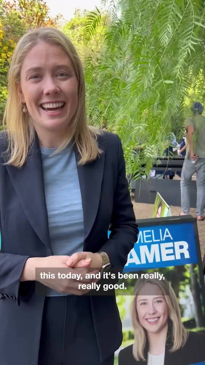 Liberal candidate Amelia Hamer shares her biggest election surprise