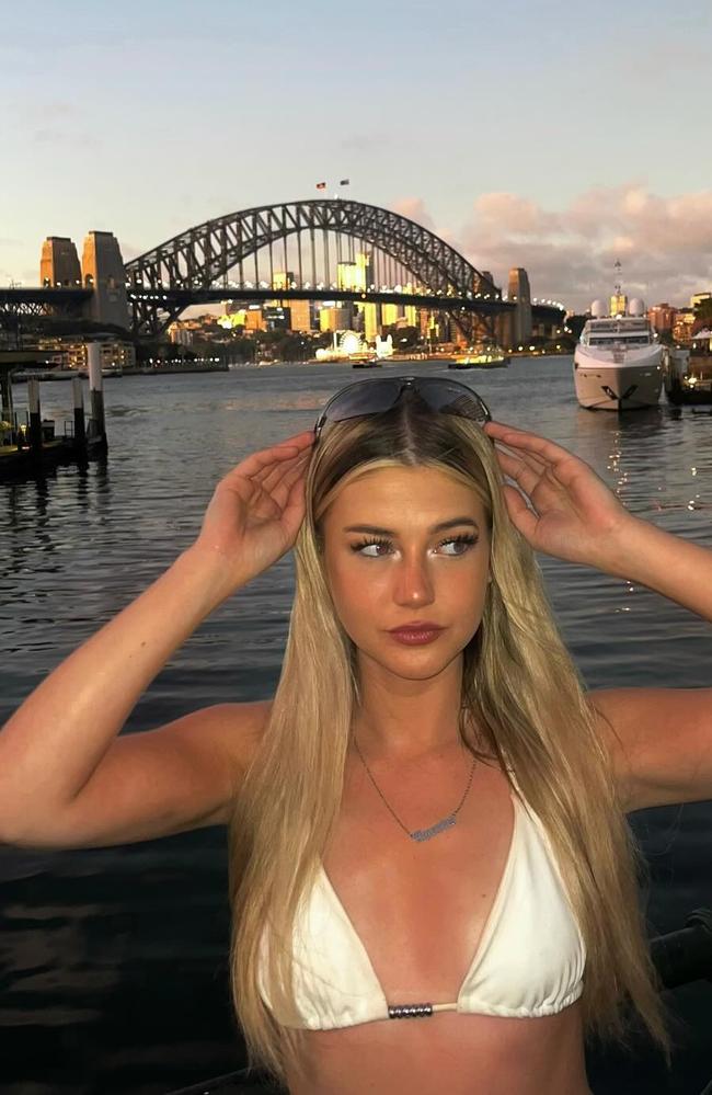 Rhiannon Cunningham is an Aussie-born influencer. Picture: Instagram/@rhiaannonc_