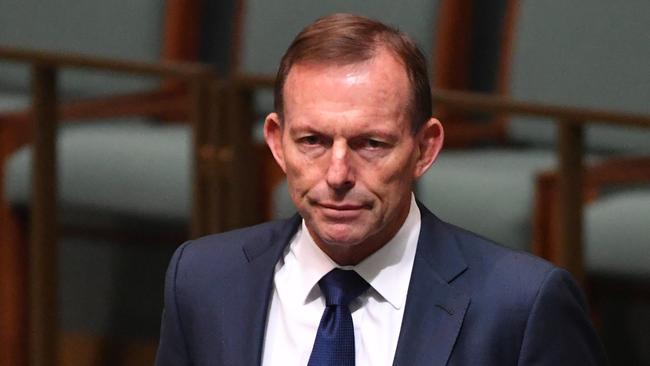 Former PM Tony Abbott last week highlighted the rise of a new conservative movement prepared to fight for Western culture and religious freedom. Picture: AAP