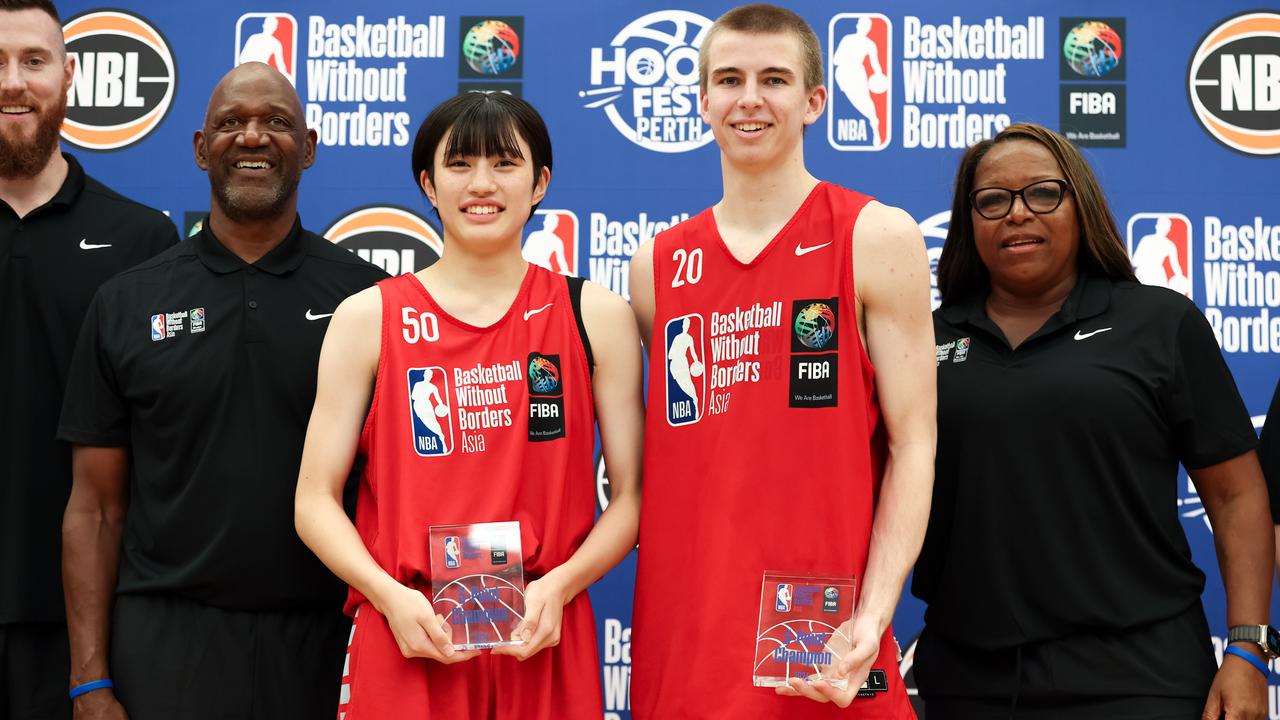 Alexander Dickeson named MVP as young Australians impress at Basketball Without Borders camp