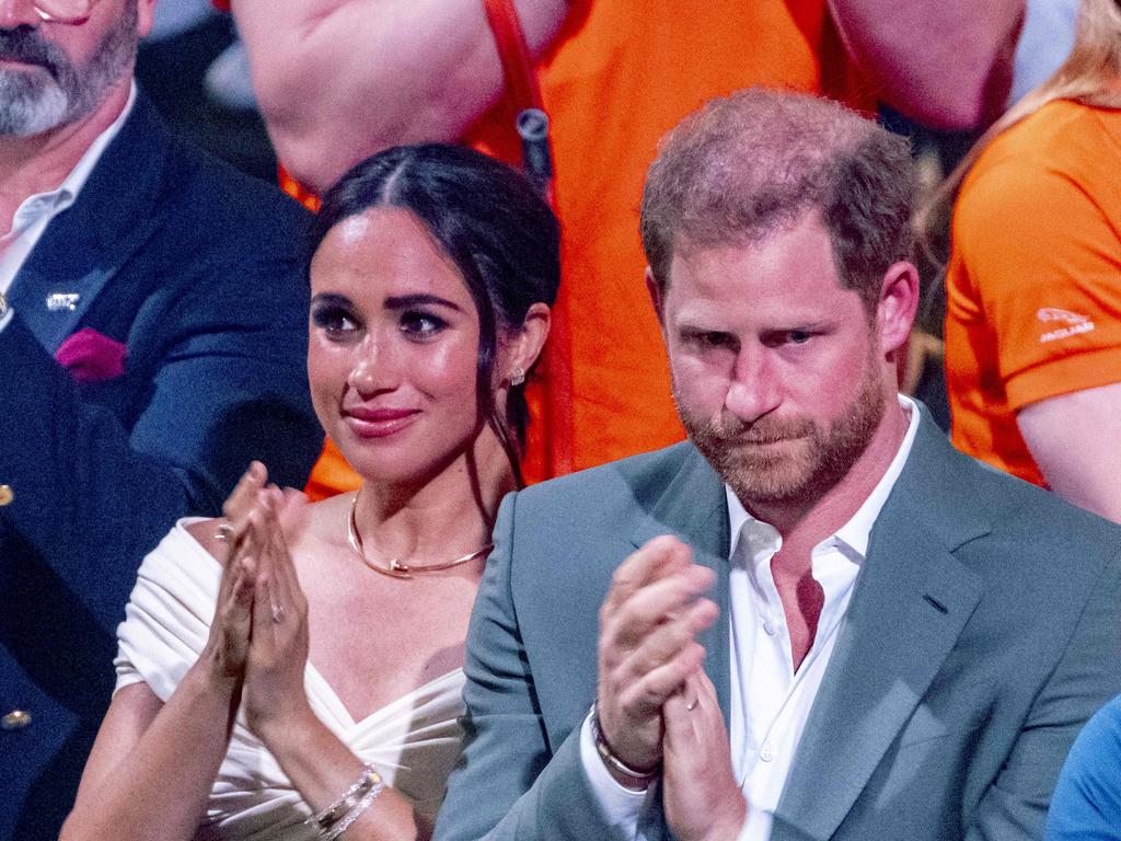 The Sussexes are losing touch with the public a new poll has found. Picture: AFP