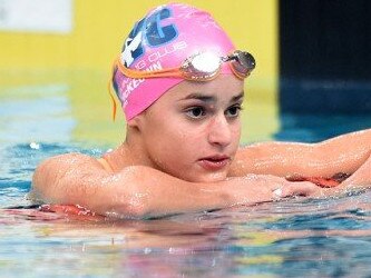 Kaylee McKeown, pictured here at the Australian Age Championships in 2015, still holds 11 age-group records. Picture: News Regional Media