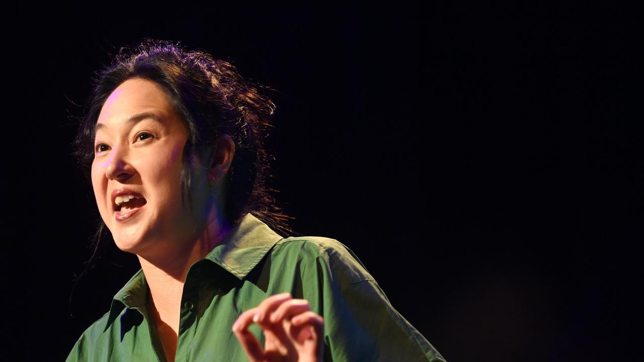 Greens Newtown MP Jenny Leong thanked MPs for the vote. Picture: NewsWire / Jeremy Piper