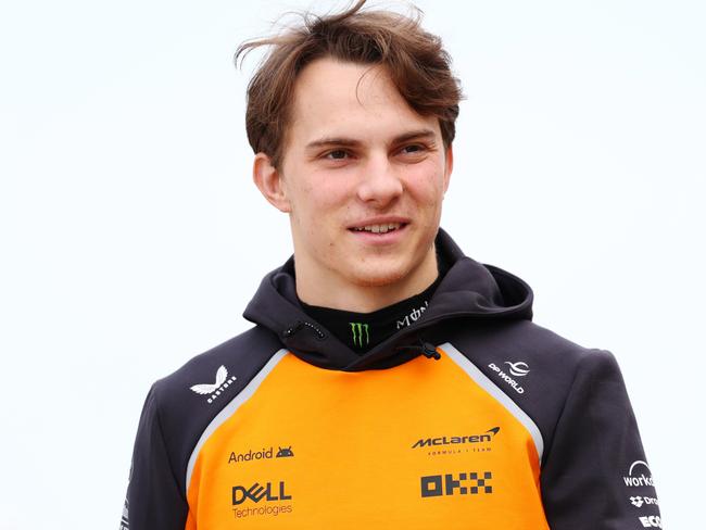 BAHRAIN, BAHRAIN - FEBRUARY 26: Oscar Piastri of Australia and McLaren looks on during day one of F1 Testing at Bahrain International Circuit on February 26, 2025 in Bahrain, Bahrain. (Photo by Clive Rose/Getty Images)