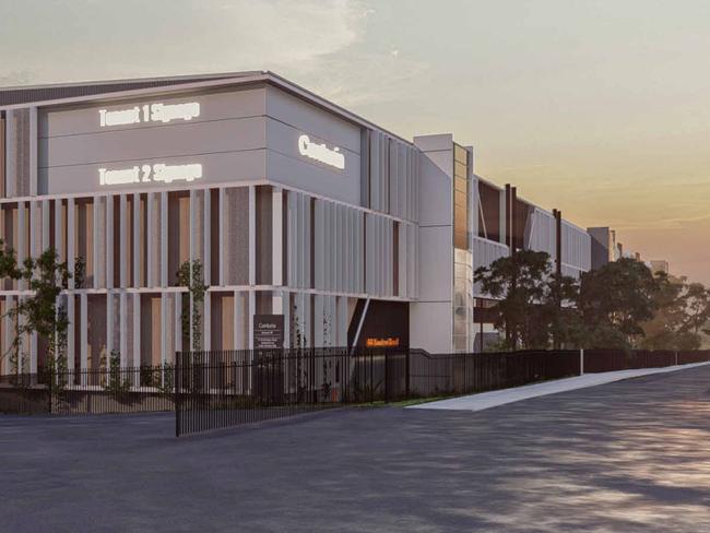 Bold plan to revitalise a “dated” logistics centre into a multi-storey warehouse worth more than $200m.  Picture: Centuria Capital