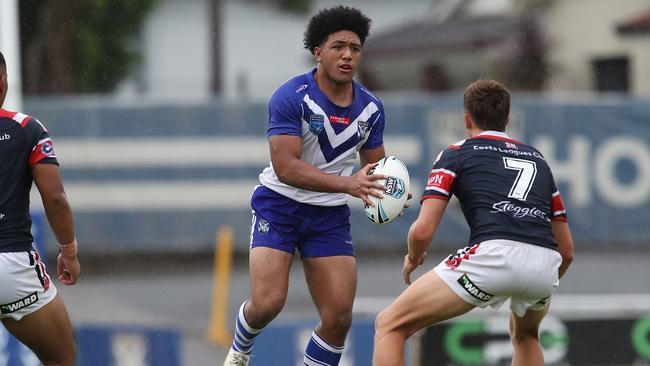 Paul Alamoti dazzled in the opening round for Canterbury. Picture: David Swift.