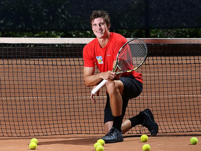 Gold Coast tennis player Ben Mitchell. Picture: Annette Dew