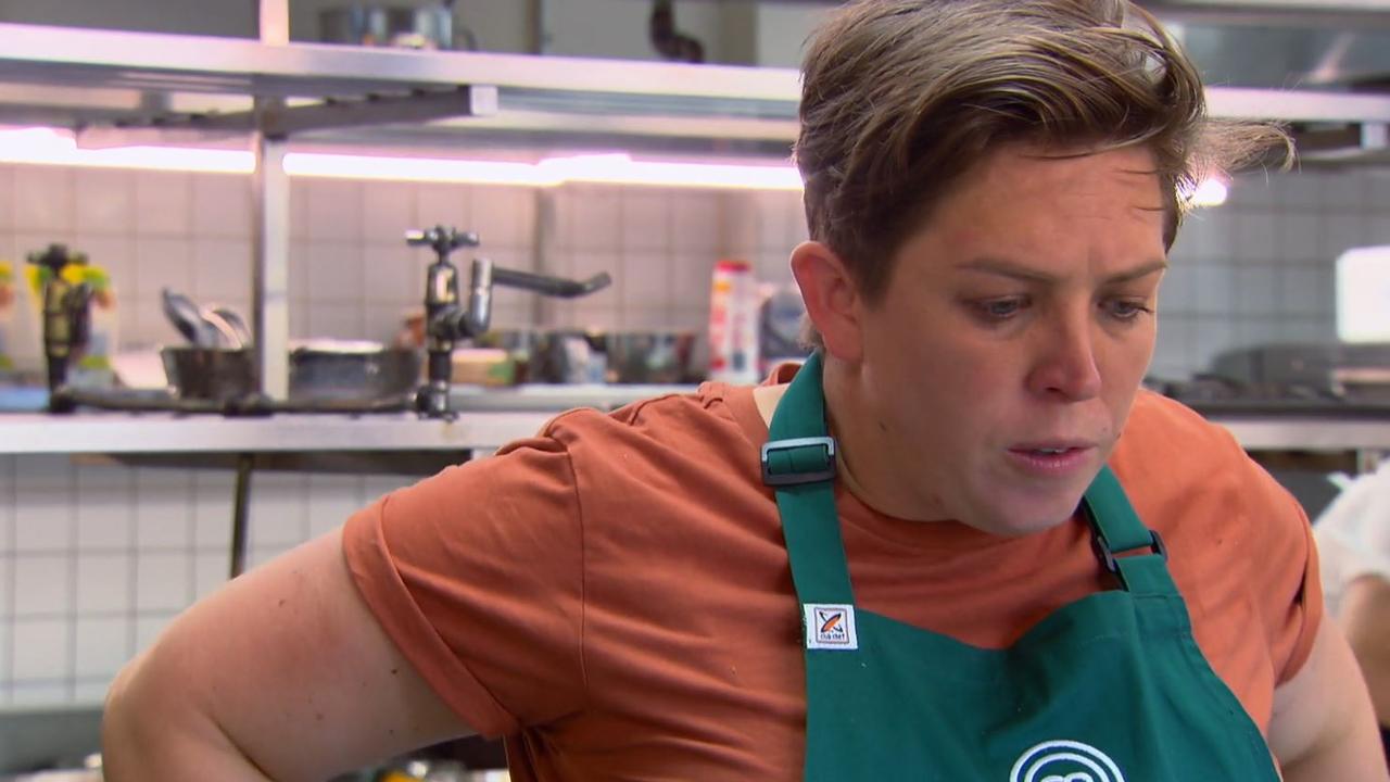 Jess being the team captain is not on board with Tommy's idea. Picture: Channel 10