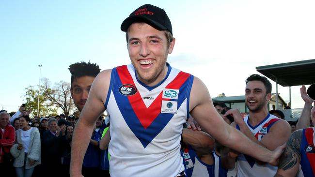 Mark Kovacevic was named best on ground in West Preston-Lakeside’s grand final victory.