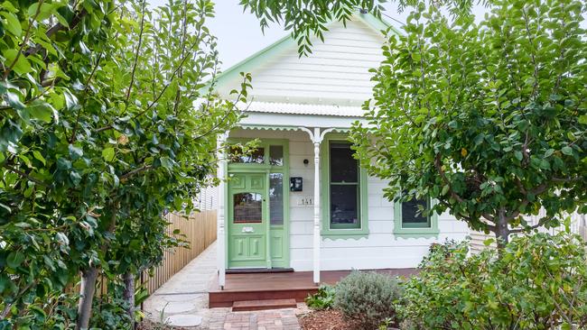 This three-bedroom home at 141 Westgarth St, Northcote is on sale for $1.68m.