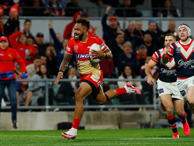 Hamiso Tabuai-Fidow thinks we’re yet to see his top speed. Picture: James Worsfold/Getty Images