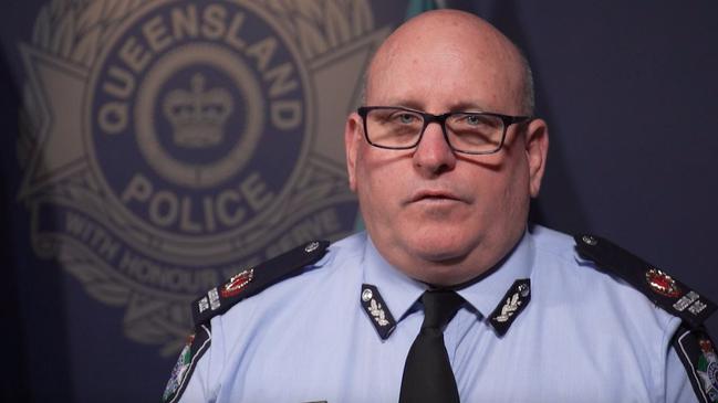 Youth crime taskforce acting assistant commissioner Andrew Massingham. Picture: QPS