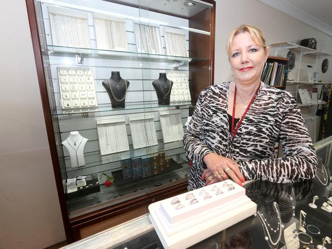 Nerang Jewelers Mrs Karlene Michaelidis for Gaven electorate story. Picture Mike Batterham