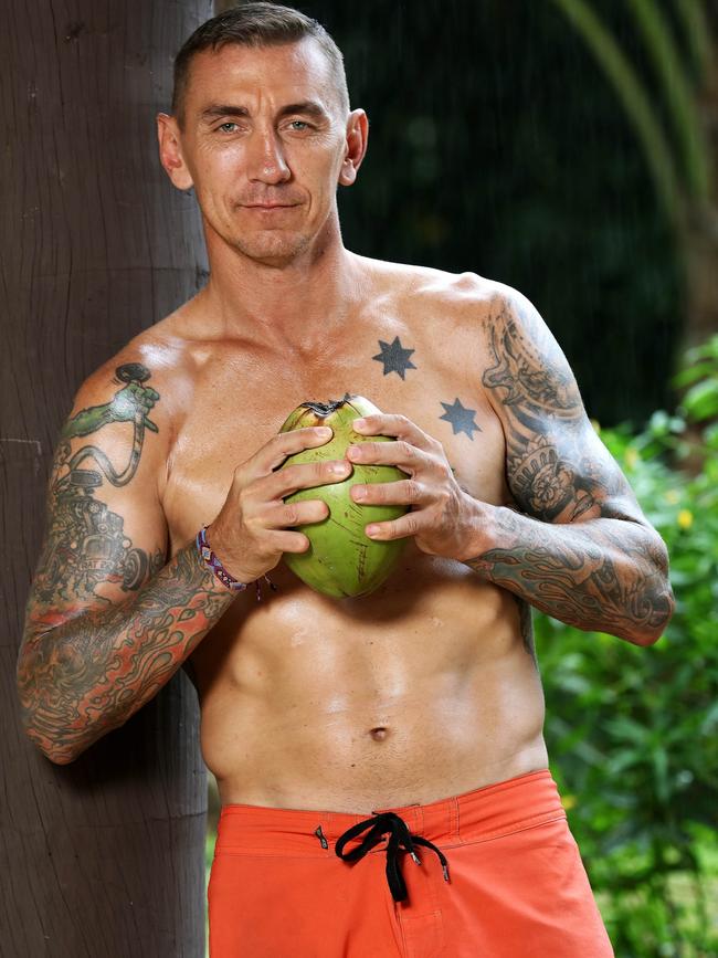 Former NRL star Mat Rogers will join Willis on Survivor. Picture: Nigel Wright