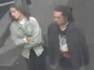 Police have released CCTV of a man and a woman they believe may be able to assist with inquiries. PIcture: NSW Police