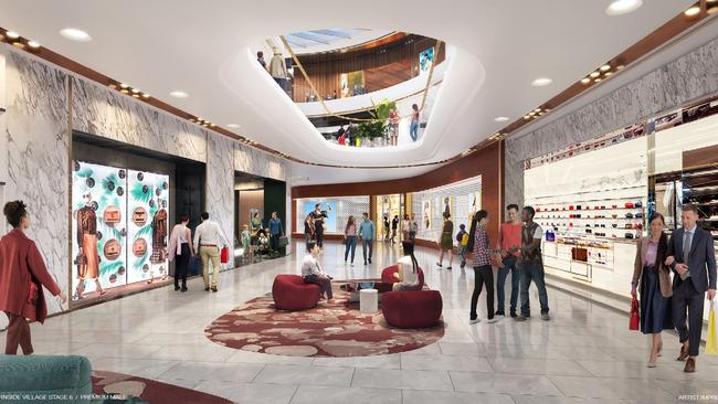 Artist's impression of the premium mall. Picture: Supplied by Burnside Village