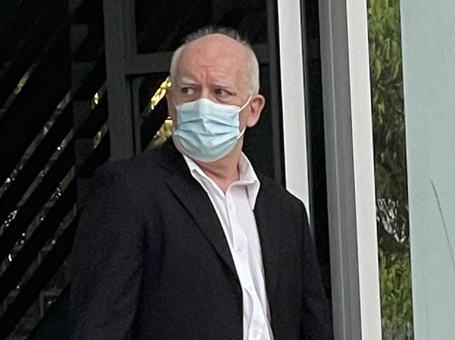 Ross James Copeland, 56, of East Gosford, leaving Gosford Local Court. Picture: NewsLocal