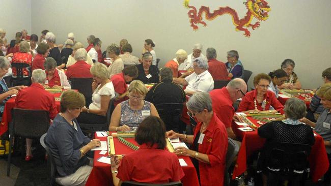 Rockhampton Mahjong tournament. Picture: Jann Houley