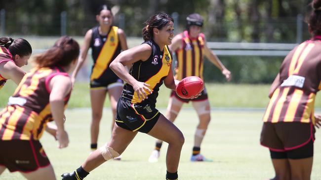 Tigers' Alinta Batten. PICTURE: BRENDAN RADKE