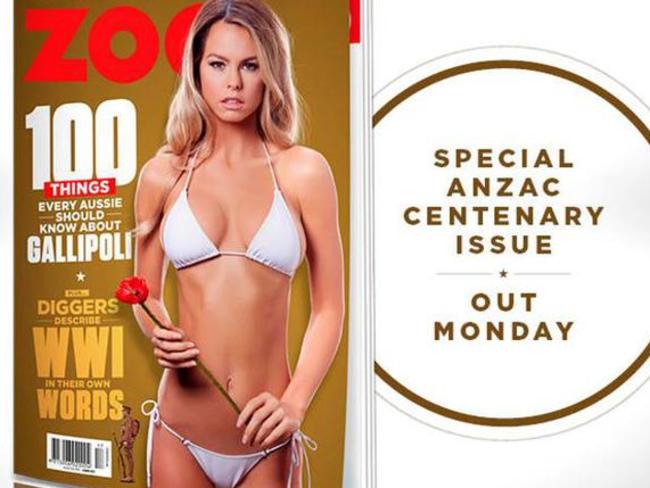 The special commemorative Anzac Day issue of Zoo Weekly was particularly disturbing.