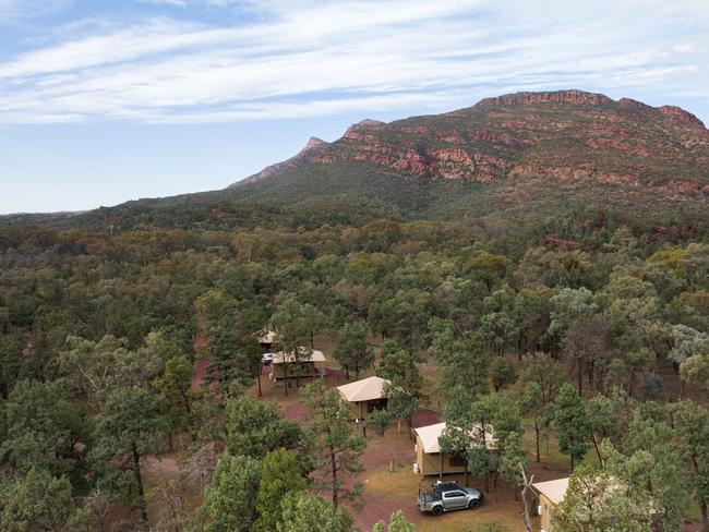 Wilpena Pound Resort - Ikara Safari Camp. Picture: Tourism Australia / South Australia Tourism Commission (Photographer: Morgan Sette)