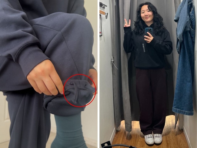 Effortless comfort meets elevated design in the UNIQLO C Sweat collection. Picture: News.com.au/ Cindy Du