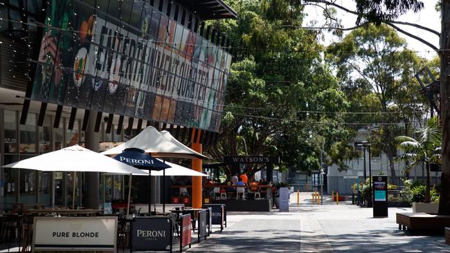 Moore Park's Entertainment Quarter. Picture: Tim Pascoe