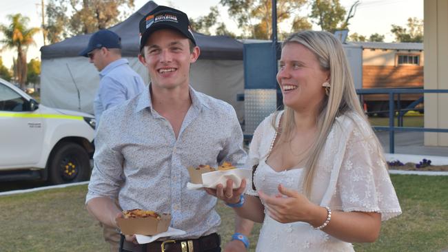 Thousands flocked to the Roma Rugby Races at Bassett Park on Saturday June 24, 2023. Picture: Chloe Cufflin.