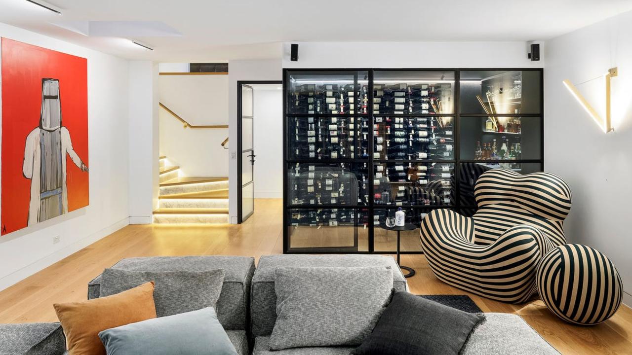 Admire your wine collection on display.