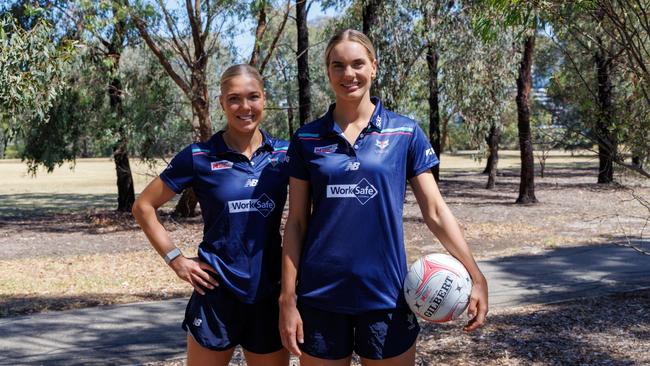 Melbourne Vixens have named their leaders for 2025 Super Netball season with Kate Moloney again named captain and Kiera Austin stepping up as vice-captain. Pic: Benny Clarke.