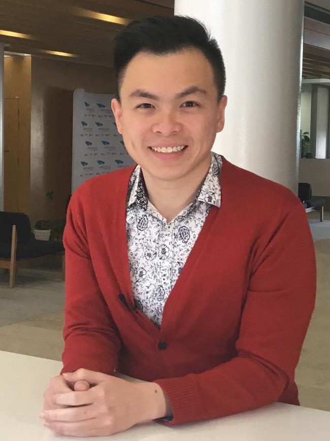 The Victorian Cancer Biobank manager Dr Wayne Ng.