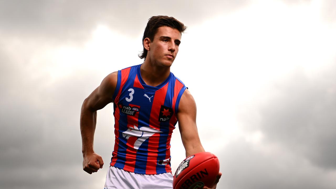 Nick Daicos has two back-to-back best-on-ground honours. Photo: Quinn Rooney/AFL Photos/via Getty Images.