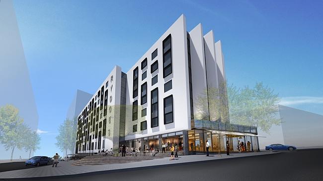 An artist's impression of the new Brisbane Showground hotel