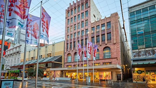 The flagship Mecca store will be based here – 299 Bourke St, Melbourne.