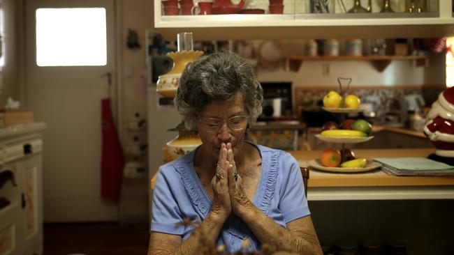 Long-time Cunnamulla resident Val Bucholz, 85. Picture: David Kelly