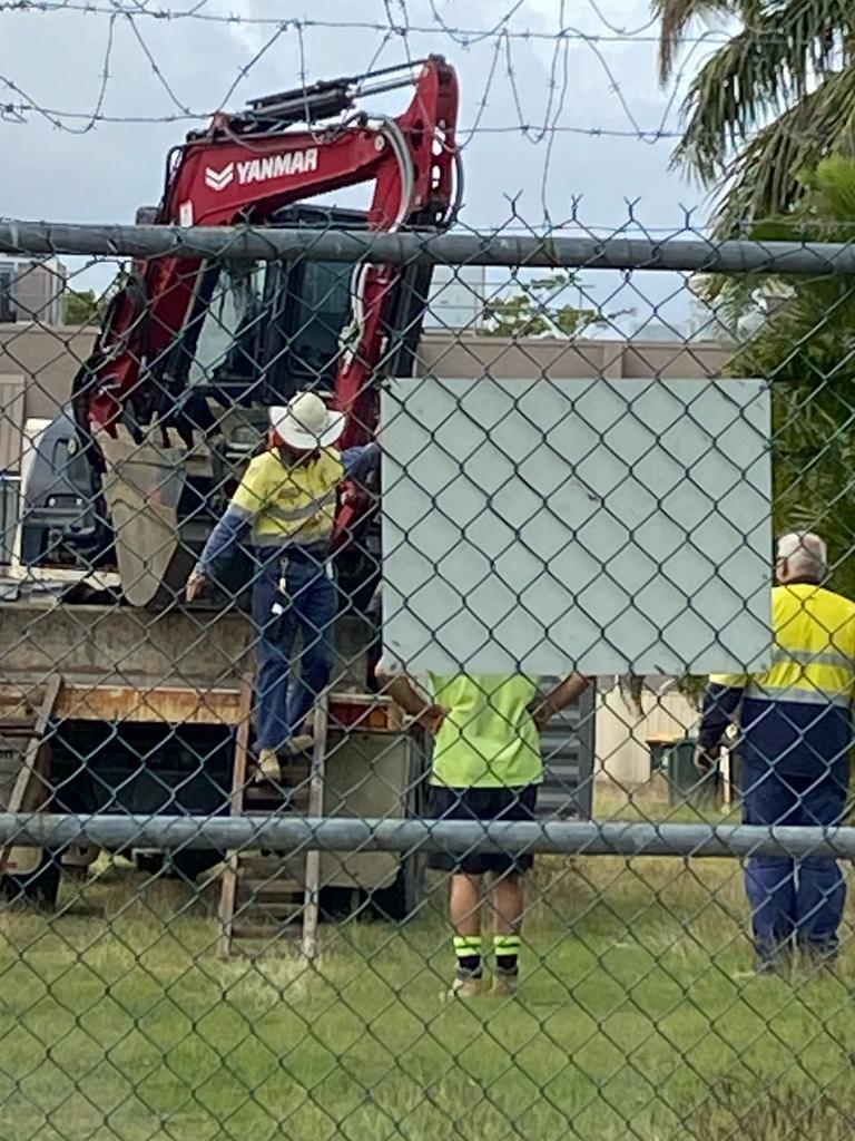 Federal MP Keith Pitt has taken aim at Bundaberg MP Tom Smith, saying he needed to take immediate action to stop the demolition.