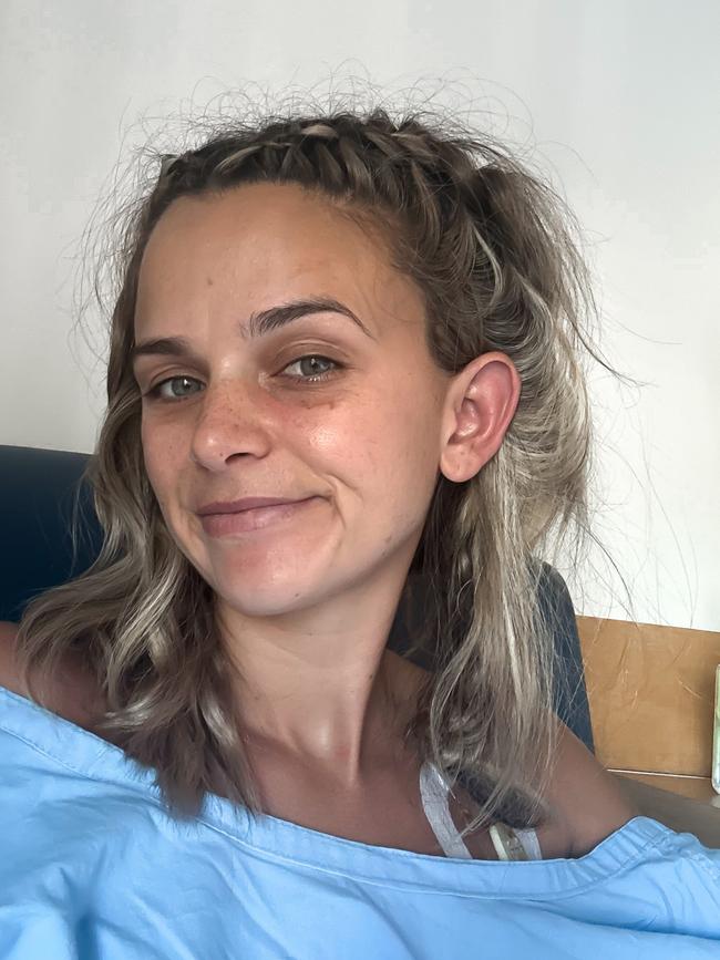 Kellie was diagnosed with cancer when she was in her early 20s. Picture: Supplied