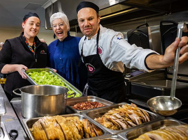 Maggie Beer runs a one-on-one trainer-mentor program which has so far reached 84 cooks and chefs in 50 aged care homes. Picture: Tom Huntley