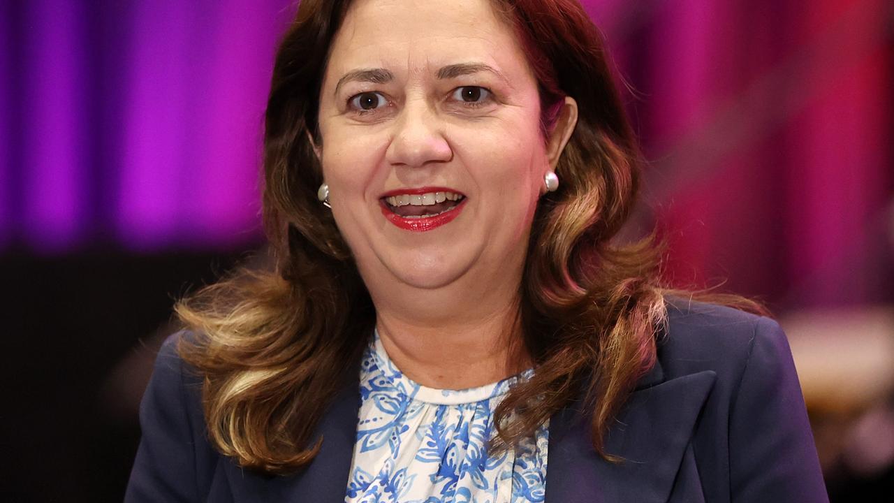 Premier Annastacia Palaszczuk has put a mandate for vaccinations on thousands of workers. Picture: NIGEL HALLETT