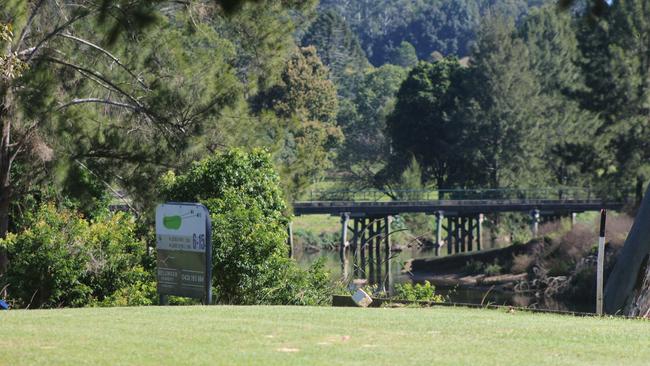 6th hole, Bellingen Golf Club.