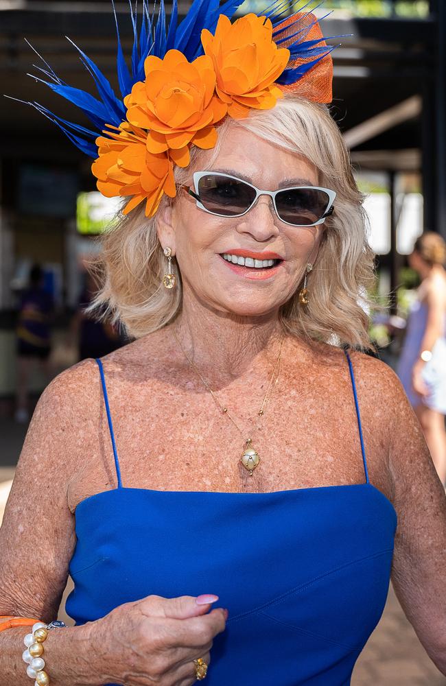 Jill Bourne at the 2023 Darwin Cup Carnival Guineas Day. Picture: Pema Tamang Pakhrin