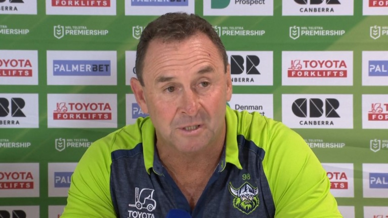 Ricky Stuart wasn't happy. Photo: NRL