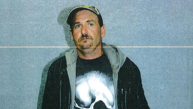 Darren Ashley on the day he was arrested on suspicion of murdering his wife, Kirsty. Picture: NT Police/NT Supreme Court