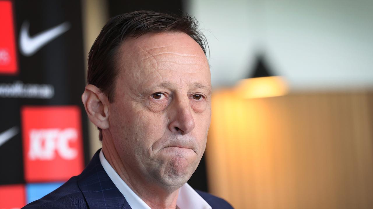 Collingwood CEO Mark Anderson says the time is right for him to move on from the role. Picture: David Caird