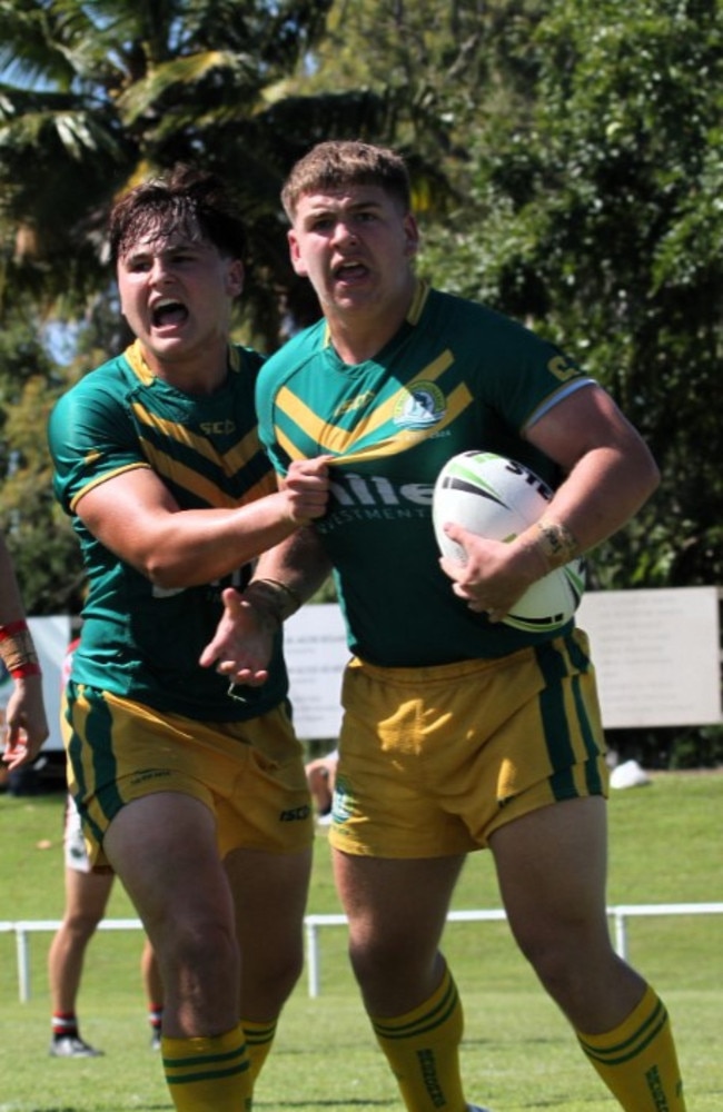 St Brendan's young guns Jay Marsh and Lachlan Anderson will have a big say on the Rockhampton District Secondary Schools Rugby League open final.