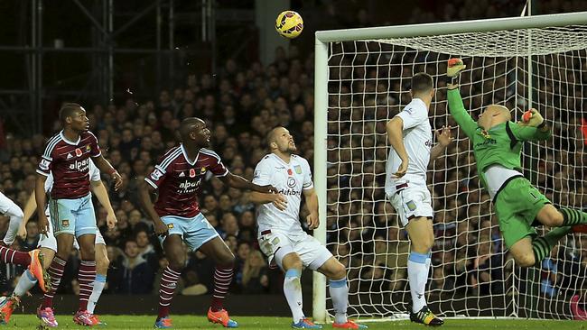 A super save off Andy Carroll.