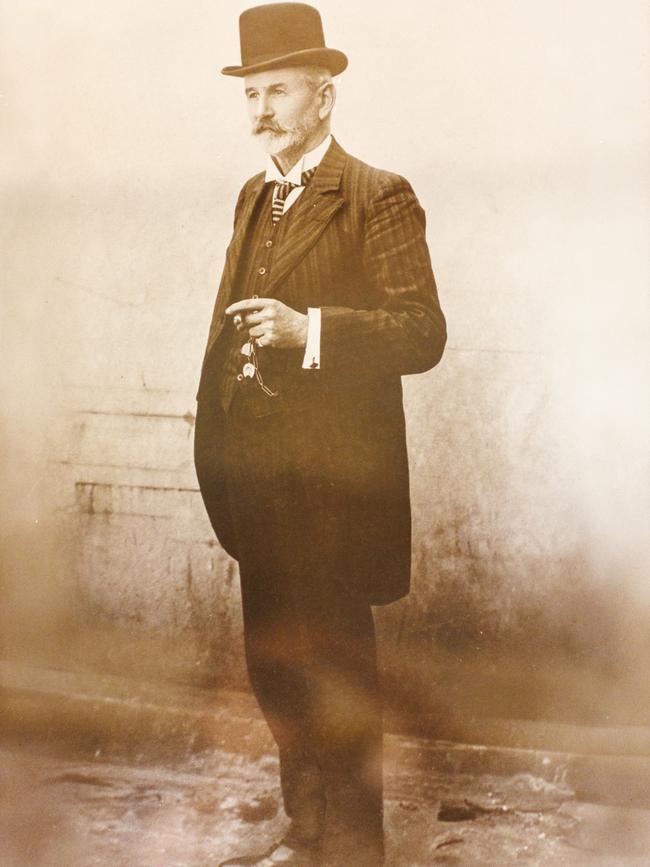 Former Supreme Court judge John von Doussa’s great grand uncle, Alfred von Doussa, which the von Doussa Steeplechase is named after.