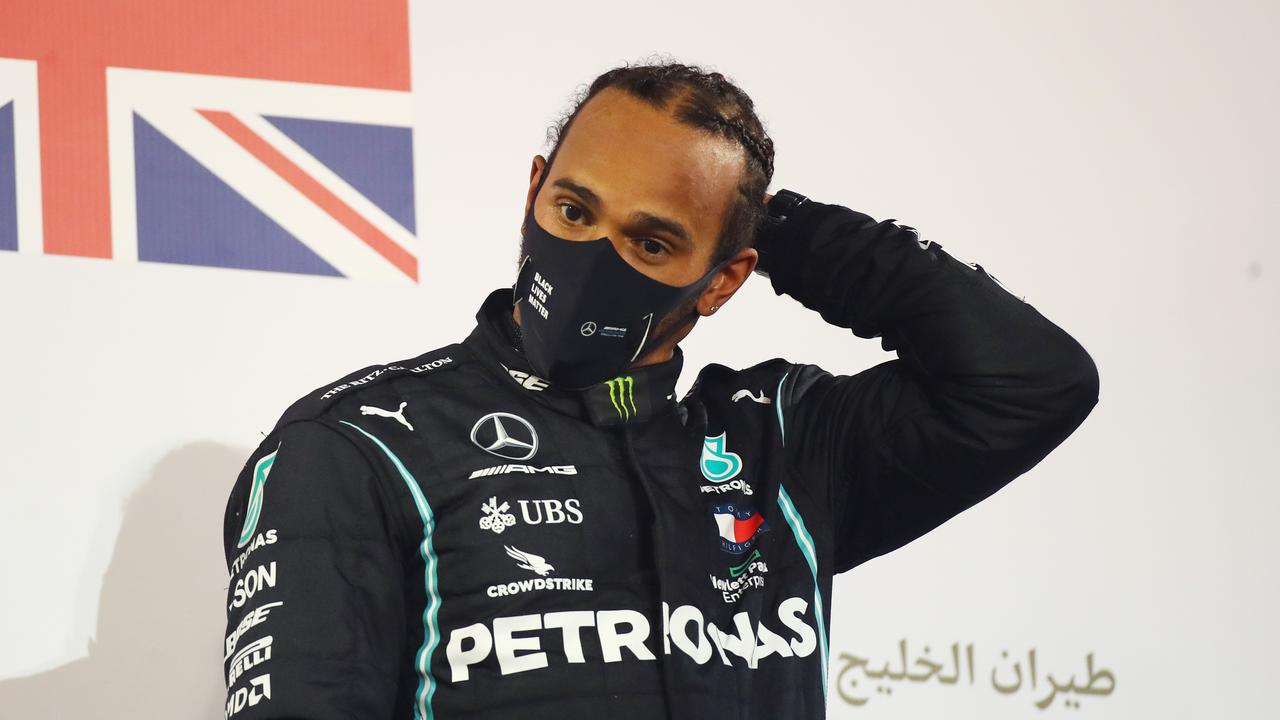 Lewis Hamilton will miss sunday’s Sakhir Grand Prix after a positive test for coronavirus.