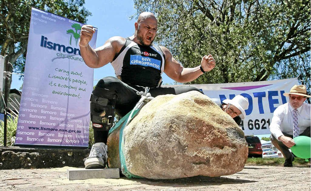 Strongman is ready to rock Daily Telegraph