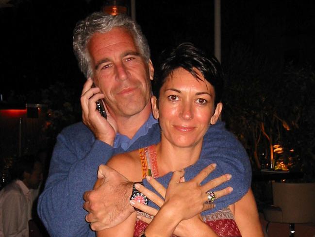 Jeffrey Epstein took his only life in 2019 and Ghislaine is currently serving 20 years in a New York jail. Picture: AFP